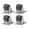 fcf5eb433a15c6b1cf2daf2bcac7c84f Tripp Lite series SmartRack Rolling Caster Kit, 4 pack