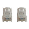Tripp Lite series Cat6a 10G Snagless Molded UTP Ethernet Cable (RJ45 M/M), PoE, White, 50 ft. (15.2 m)