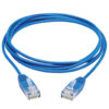 fd5a7b17d2baa8d521a5b9dcfe459954 Tripp Lite series Cat6a 10G Molded Ultra-Slim UTP Ethernet Cable (RJ45 M/M), Blue, 5 ft. (1.52 m)