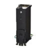 Tripp Lite series 8-Port Metal DIN-Rail Mounting Keystone Patch Panel with Grounding, Black/Silver, TAA