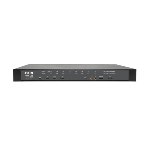 Tripp Lite series NetDirector 16-Port Cat5 KVM over IP Switch - Virtual Media, 1 Remote + 1 Local User, 1U Rack-Mount, TAA