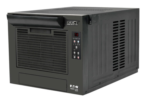 fd892b8aaf7c1dd9071b031e2fc5cd55 Tripp Lite series AC Unit for Server Racks - 9,000 BTU (2.64 kW), 120V, R32 Refrigerant, 8U Rack, Black
