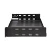 Tripp Lite series SmartRack Cantilever Fixed Steel Rack Shelf - 1U, Vented, 7 in. (17.8 cm) Deep, Holds up to 40 lb. (18 kg)