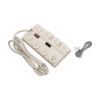 Tripp Lite series Protect It! 8-Outlet Computer Surge Protector, 8 ft. (2.43 m) Cord, 2160 Joules, Tel/Modem/Fax Protection