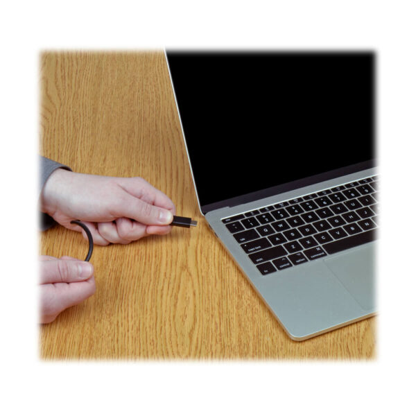 Tripp Lite series USB-C to HDMI Adapter Cable (M/M), 4K 60 Hz, 4:4:4, Thunderbolt 3 Compatible, Black, 6 ft. (1.8 m)