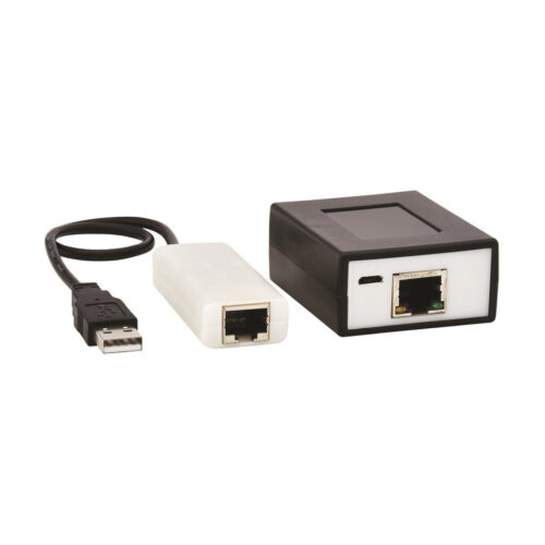 Tripp Lite series 4-Port USB over Cat5/Cat6 Extender Kit with Power over Cable - USB 2.0, Up to 164.04 ft. (50M), Black, TAA