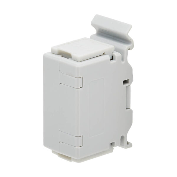 Tripp Lite series Cat6a Shielded In-Line DIN-Rail Mountable Snap-In Coupler (RJ45 F/F), TAA