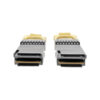 fe0355435b5bb972ccafaa8951666ba1-2 Tripp Lite series QSFP28 to QSFP28 Active Optical Cable - 100GbE, AOC, M/M, Aqua, 2M (6.56 ft.)
