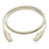 fe298794fa260b4117af44772e4f4164 Tripp Lite series Cat6 Gigabit Snagless Molded (UTP) Ethernet Cable (RJ45 M/M), PoE, White, 4 ft. (1.22 m)