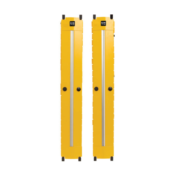 fe674f3c128e080c4f87f657b97cc116 Tripp Lite series High-Capacity Vertical Cable Manager - Deep Double Finger Duct with Cover, Single Sided, 6 in. Wide, Yellow, 7 ft. (2.2 m)