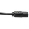 Tripp Lite series PDU Power Cord, C13 to C14 - 10A, 250V, 18 AWG, 8 ft. (2.43 m), Black