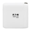 fec62dc0ad7155ddffa8e343fa598464 Tripp Lite series Dual-Port Compact USB-C Wall Charger - GaN Technology, 40W PD Charging (20W+20W or 30W), White