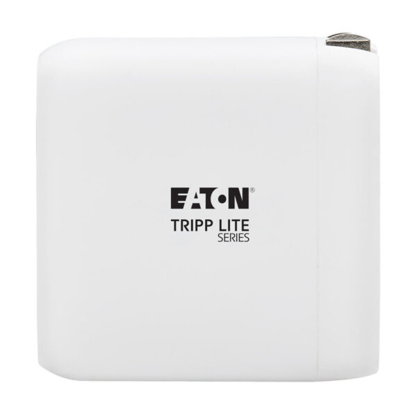 fec62dc0ad7155ddffa8e343fa598464 Tripp Lite series Dual-Port Compact USB-C Wall Charger - GaN Technology, 40W PD Charging (20W+20W or 30W), White