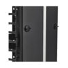 fef208aaf1e7c47eb1bdeb40c6fc1c8d-1 Tripp Lite series High-Capacity Vertical Cable Manager - Deep Double Finger Duct with Cover, Double Sided, 12 in. Wide, Black, 7 ft. (2.2 m)