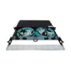 Tripp Lite series Preloaded Fiber Panel, 1U - 2x (12x LC/LC Duplex M/M) 24F Trunk Cables, OM4 Multimode, 10 m (32.8 ft.)