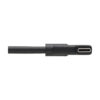 ff240eb5e7e834dee2aa3a2a3fcf9a47 Tripp Lite series USB-C Cable (M/M) - USB 3.2 Gen 1, (5 Gbps), Thunderbolt 3 Compatible, Right-Angle Plug, 1 ft. (0.3 m)
