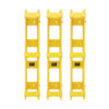ff3e4c6b2d682c1de7477ac76e2b489c Tripp Lite series High-Capacity Vertical Cable Manager - Double Finger Duct, Yellow, 6 ft. (1.8 m)