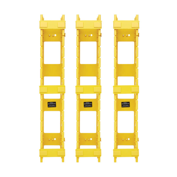 ff3e4c6b2d682c1de7477ac76e2b489c Tripp Lite series High-Capacity Vertical Cable Manager - Double Finger Duct, Yellow, 6 ft. (1.8 m)
