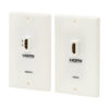 ff41b6667cdbfbcc9250ae6d71840f31 Tripp Lite series HDMI over Dual Cat5/Cat6 Extender Wall Plate Kit with Transmitter and Receiver, TAA