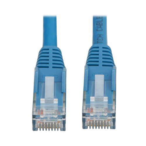 Tripp Lite series Cat6 Gigabit Snagless Molded UTP Ethernet Cable (RJ45 M/M), PoE, LSZH, Blue, 7 m (23 ft.)