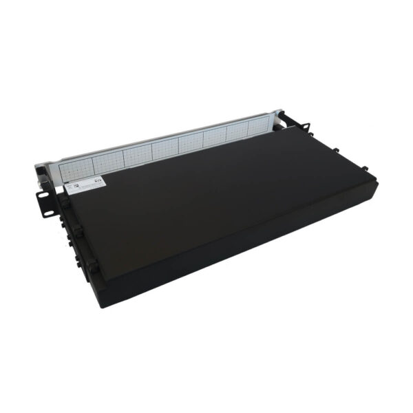 Tripp Lite series Preloaded Fiber Panel, 1U - 4x (12F MTP/MPO-PC to 4x LC Duplex F/M) 8F Trunk Cables, OM4 Multimode, 10 m (32.8 ft.)