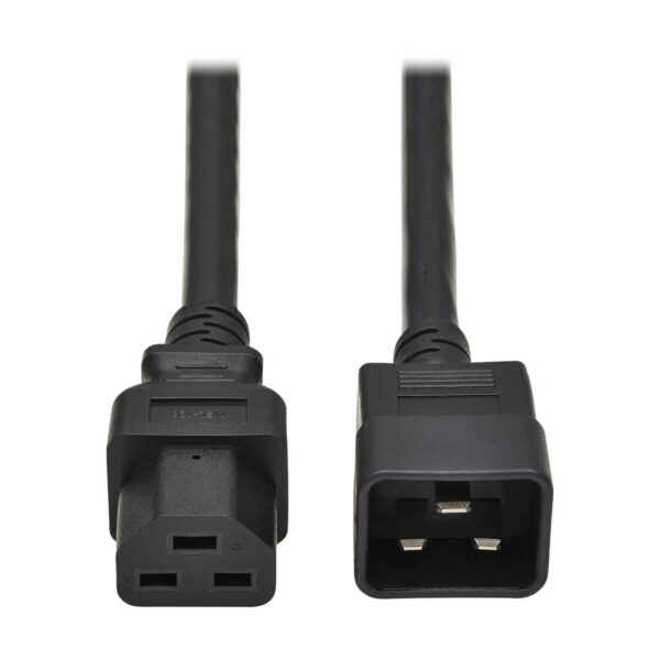 Tripp Lite series Power Cord, C20 to C21 - Heavy-Duty, 20A, 250V, 12 AWG, 6 ft. (1.83 m), Black