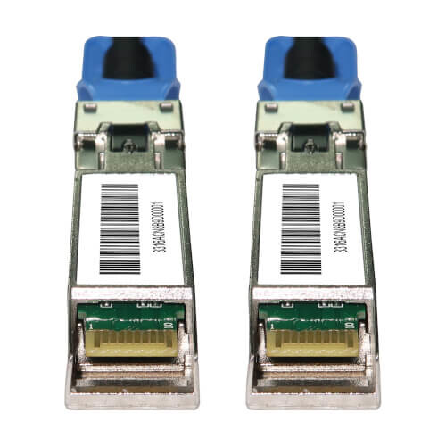 ffdbf65268fcf77fc19af56ed2600dc0 Tripp Lite series SFP28 to SFP28 25GbE Passive Twinax Copper Cable (M/M), SFP-H25G-CU3M Compatible, Black, 3 m (9.8 ft.)