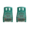 Tripp Lite series Cat6a 10G Snagless Molded UTP Ethernet Cable (RJ45 M/M), PoE, Aqua, 50 ft. (15.2 m)