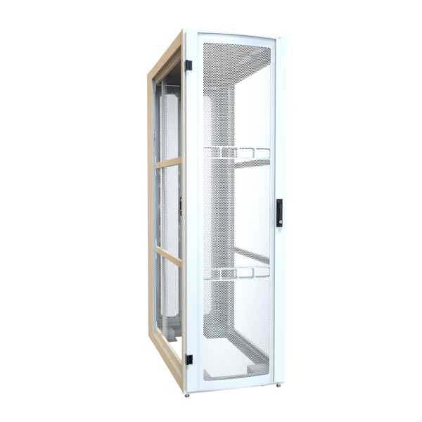 h12442u48wh-rev1 Hammond 42U 24W 48D Wht Data Cabinet