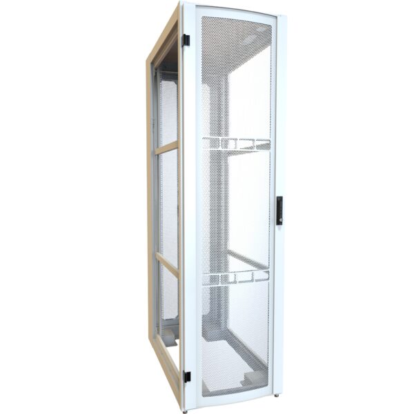 Hammond 45U 24W 42D Wht Data Cabinet