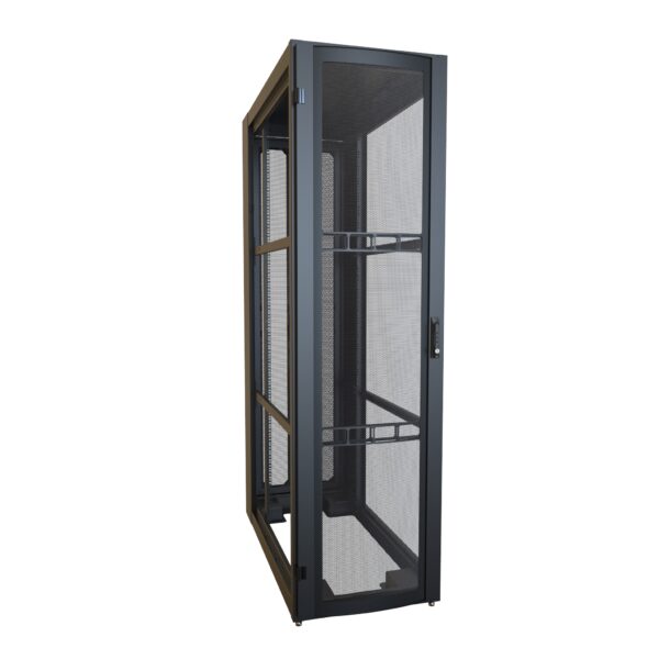 Hammond 45U 24W 48D Blk Data Cabinet