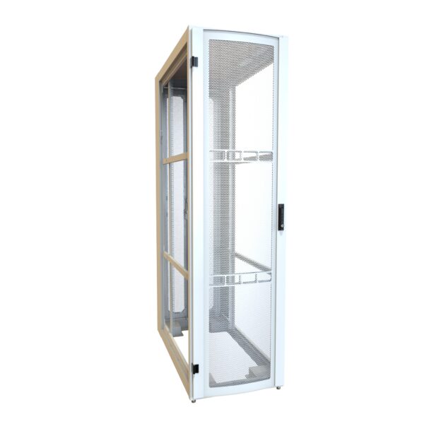 h12445u48wh Hammond 45U 24W 48D Wht Data Cabinet