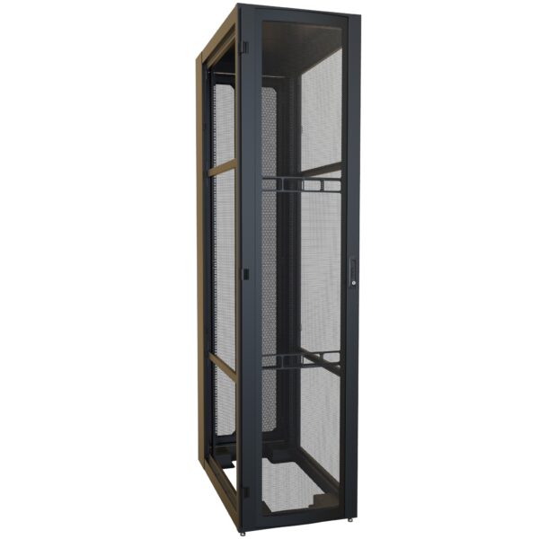 h12452u42bk Hammond 52U 24W 42D Blk Data Cabinet