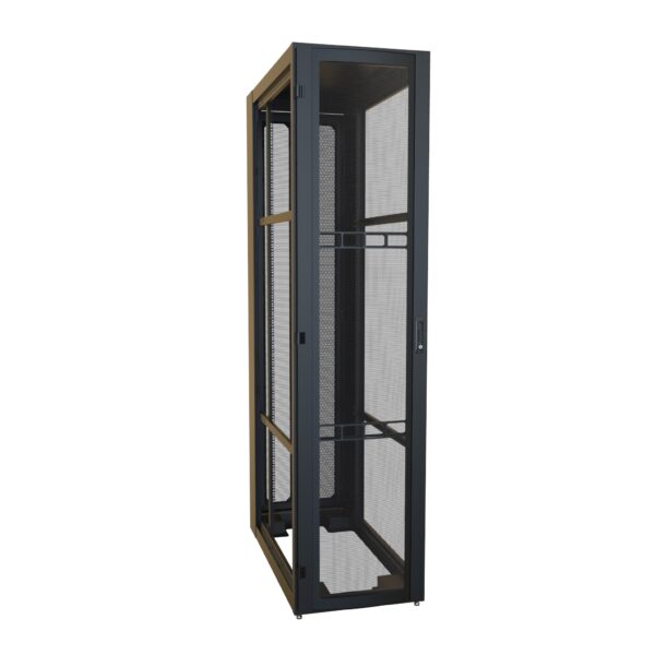 Hammond 52U 24W 48D Blk Data Cabinet