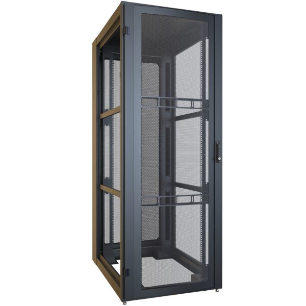 h13042u42bk Hammond 42U 30W 42D Blk Data Cabinet