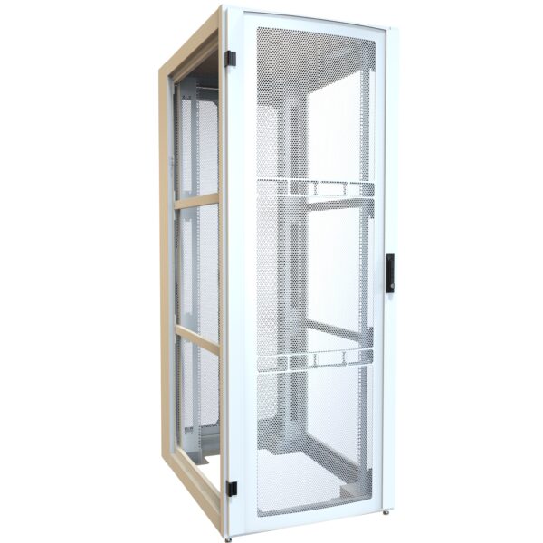 h13042u42wh-rev1 Hammond 42U 30W 42D Wht Data Cabinet