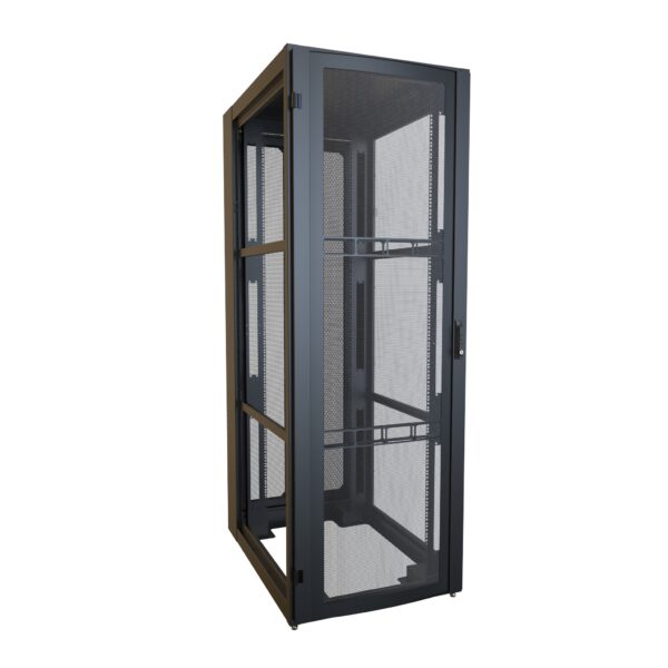 h13045u42bk-rev1 Hammond 45U 30W 42D Blk Data Cabinet