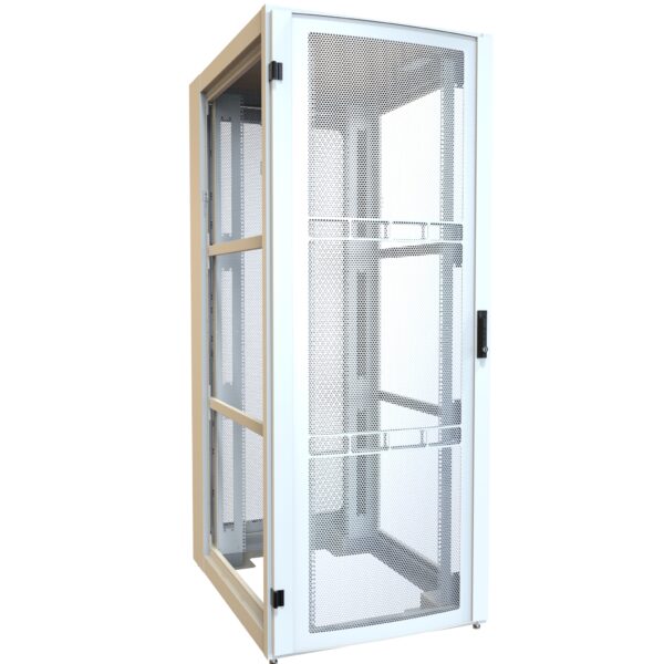 Hammond 42U 31.5W 42D Wht Data Cabinet