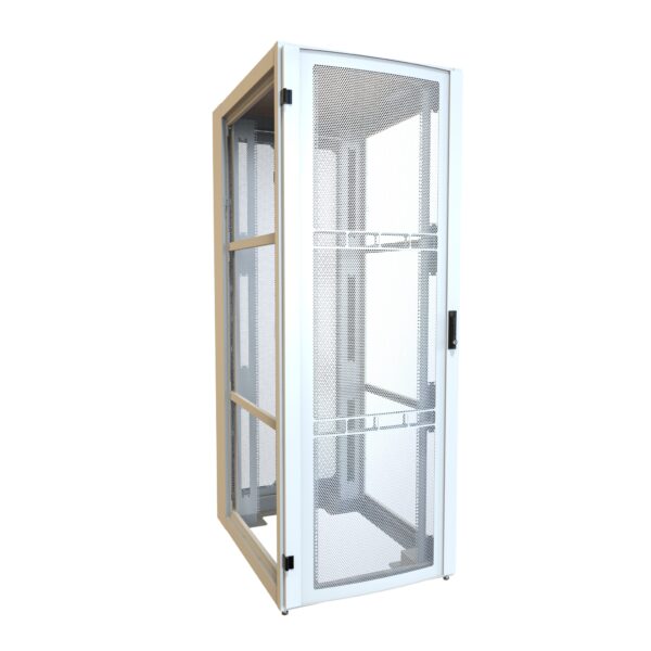 Hammond 45U 31.5W 42D Wht Data Cabinet