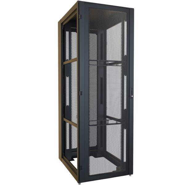 Hammond 48U 31.5W 42D Blk Data Cabinet