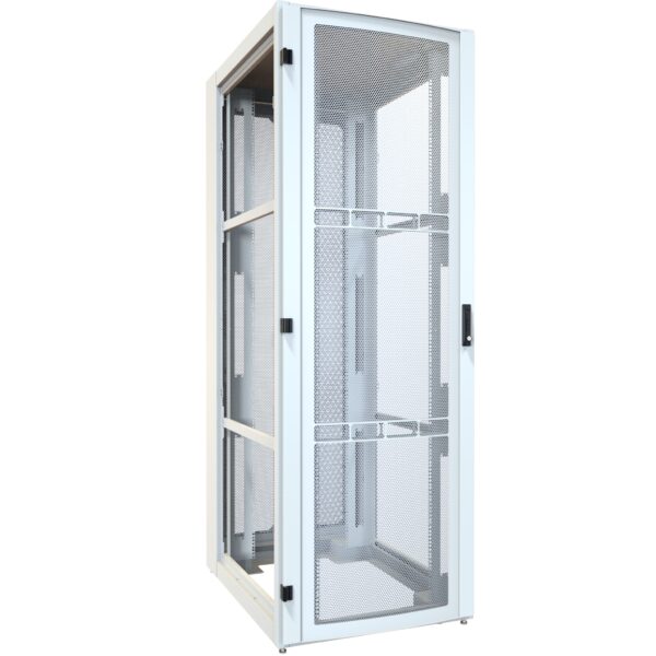 Hammond 48U 31.5W 42D Wht Data Cabinet
