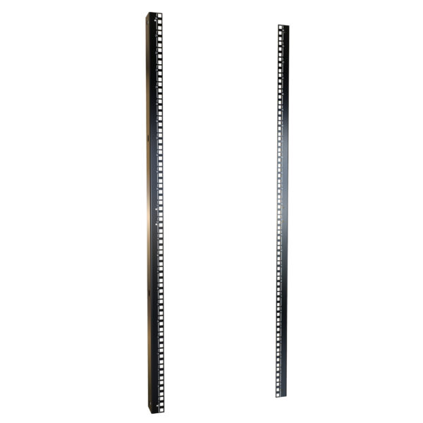 Hammond 24U 24W Square Hole Rack Rail