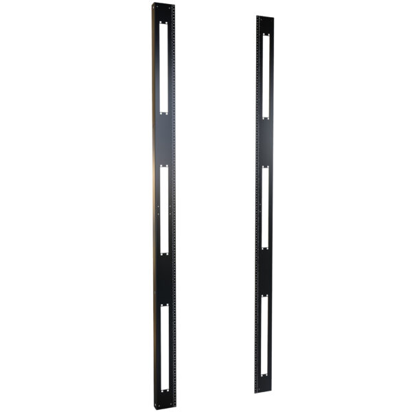 Hammond 48U Tapped 10-32 Rack Rails