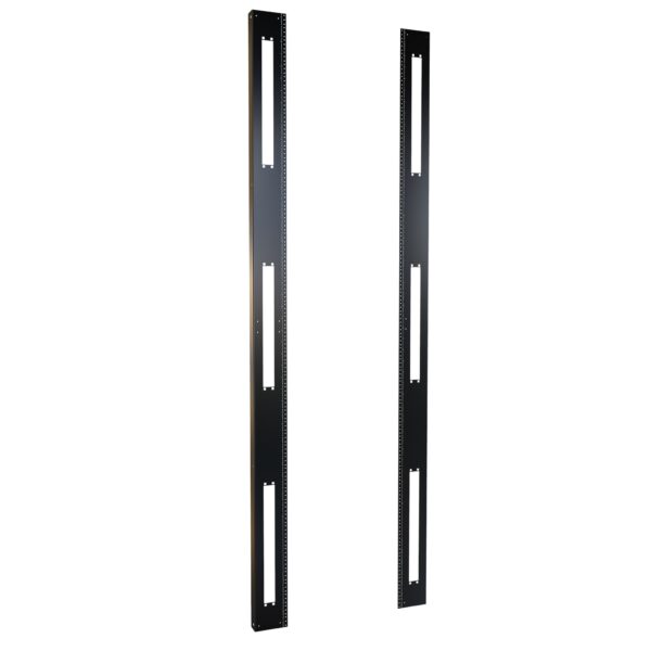 Hammond 48U Tapped 10-32 Rack Rails