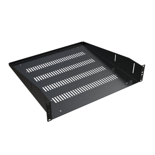 Hammond 2U 18D VENTED RACK SHELF