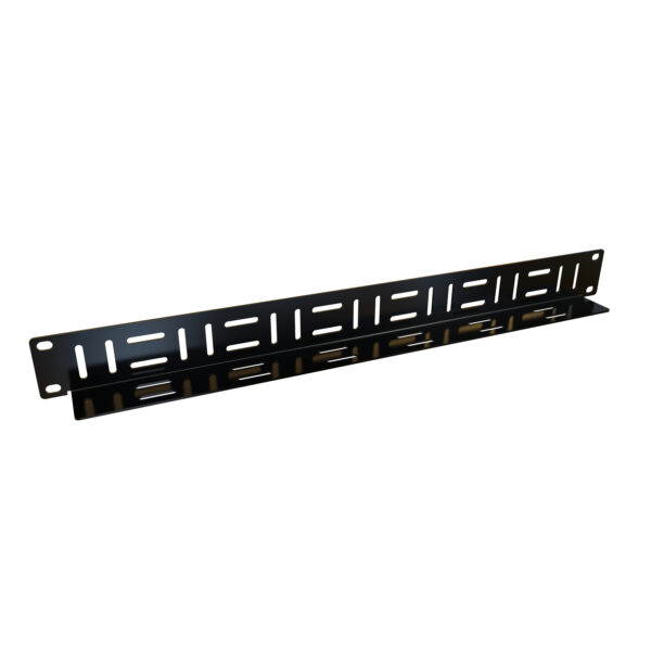 Hammond 1U Horizontal Cable Mgr Panel