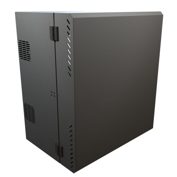 hlp8u31bk Hammond 8U 31D Slim Wall Cabinet