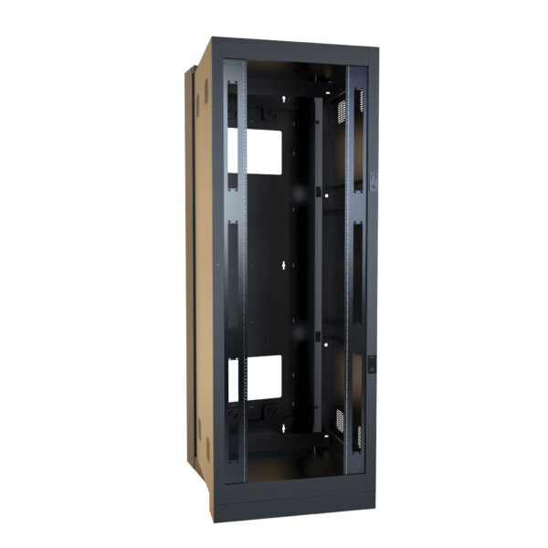 hwf3042u36bk-rev3 Hammond 42U 30W 35D Swing Out Cabinet