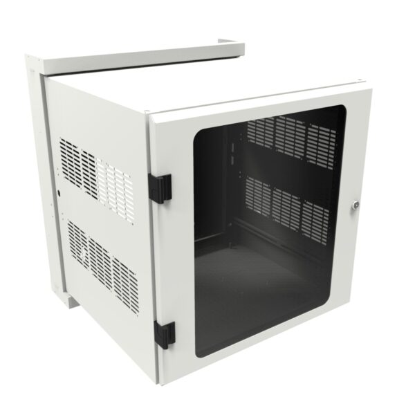 Hammond 12U 25D Window Swing Cabinet