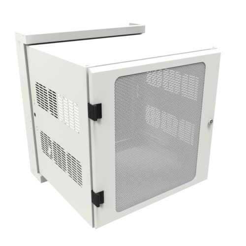 Hammond 12U 25D Vented Swing Cabinet